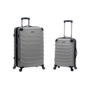 Rockland Speciale 20 28 2 Piece Expandable Abs Spinner Set In Silver - All