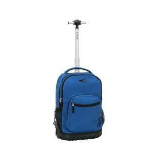 Rockland 19 Rolling Backpack In Blue - All