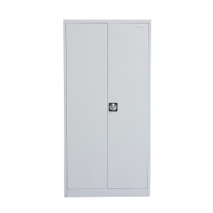 Diamond Sofa 2-Door Metal Closet with Safe Mirror with Key Lock Entry - All