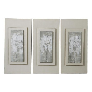 Uttermost Triptych Trees Hand Painted Art Set of 3 - All