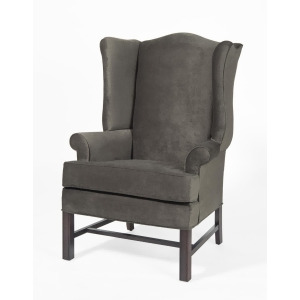 Comfort Pointe Chippendale Wing Chair Elizabeth Ash - All