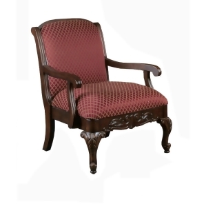 Comfort Pointe Safari Magenta Arm Chair - All