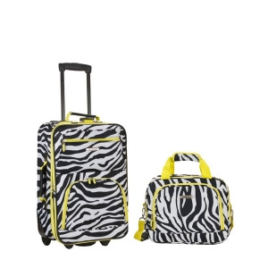 Rockland Lime 2 Piece Luggage Set - All