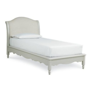 Legacy Inspirations Avalon Platform Sleigh Bed in White - All