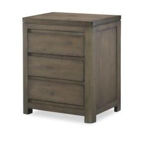 Legacy Big Sky 2 Drawer Nightstand in Weathered Wood - All