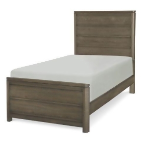 Legacy Big Sky Panel Bed in Weathered Wood - All