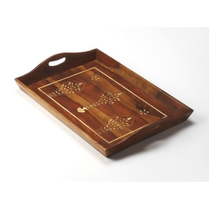 Butler Buona Wood Bone Inlay Serving Tray - All