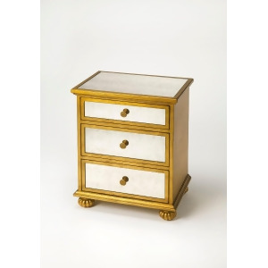 Butler Grable Gold Leaf Accent Chest - All