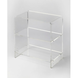 Butler Crystal Clear Acrylic Bookcase - All