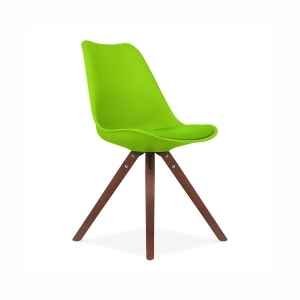 Design Lab Viborg Green Side Chair Walnut Base Set of 2 - All