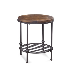 Bassett Mirror Emery Round End Table - All