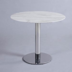 Chintaly Noemi Dining Table in Jazz White - All