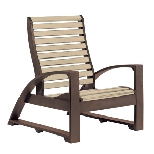 C.r. Plastics St Tropez Lounger Chair in Two Tone - All