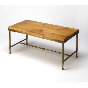 Butler Gratton Iron Wood Cocktail Table - All