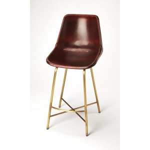 Butler Commercial Leather Bar Stool - All