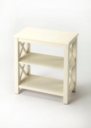 Butler Vance Cottage White Bookcase 