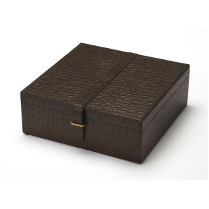 Butler Ambra Leather Storage Box - All
