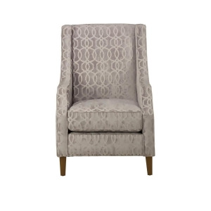 Jofran Quinn Accent Chair in Dove Grey - All