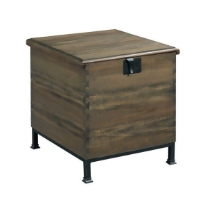 Hammary Hidden Treasures Milling Chest End Table - All