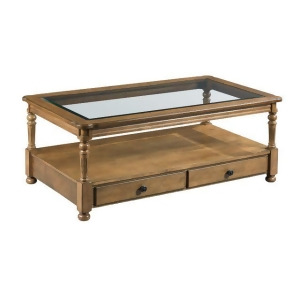 Hammary Candlewood-The Hamilton Rectangular Drawer Cocktail Table - All