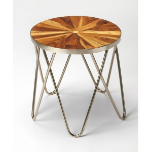 Butler Hairpin Iron Wood End Table - All