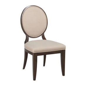 American Drew Grantham Hall Upholstered Side Chair w/Decorative Back Set of 2 - All
