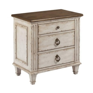 American Drew Southbury 3 Drawer Nightstand - All