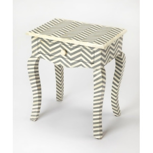 Butler Signoret Gray Bone Inlay End Table - All