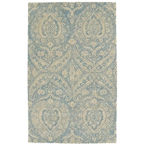 Kaleen Weathered Rug In Blue - All