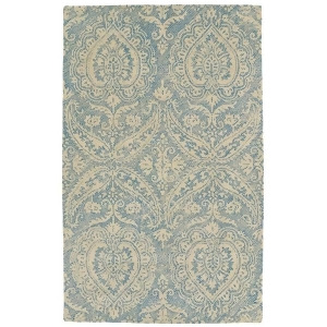 Kaleen Weathered Rug In Blue - All