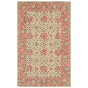 Kaleen Weathered Rug In Watermelon - All
