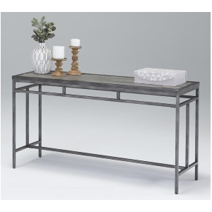 Progressive Furniture Aurora Sofa/Console Table in Sky Tile - All