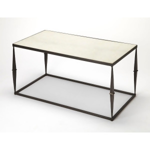 Butler Jacoby White Marble Cocktail Table - All