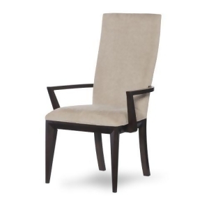 Legacy Urban Rhythm Upholstered Arm Chair in Chocolate Dark Chocolate Set of - All