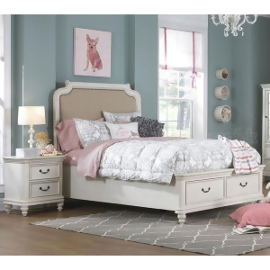 Pulaski Madison 2 Piece Upholstered Bedroom Set w/Storage Footboard - All