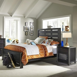 Pulaski Graphite 2 Piece Panel Bedroom Set - All