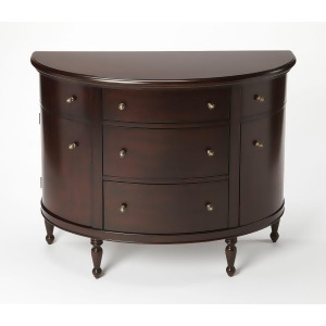 Butler Bedford Mahogany Demilune Console Chest - All