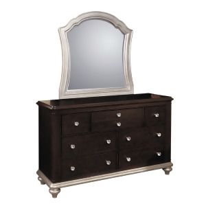 Pulaski Glamour Drawer Dresser w/Mirror - All