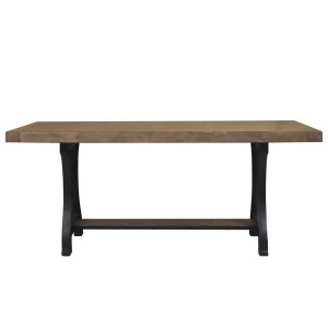 Pulaski Flatbush Plank Double Pedestal Gathering Table - All