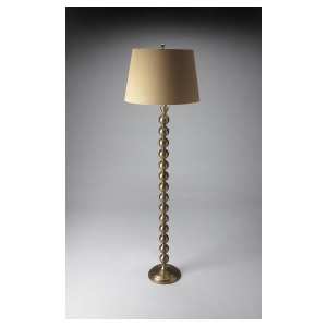 Butler Hors D'Oeuvres Floor Lamp In Antique Brass Finish - All