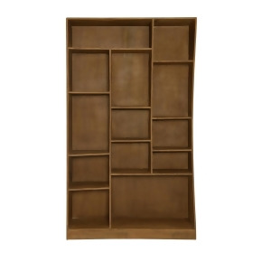 Moes Home Niagara Cube Bookcase Light Brown Left - All