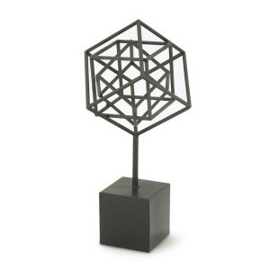 Moes Home Nested Cubes on Stand Black Small - All