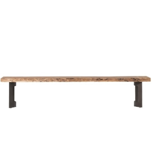 Moes Home Bent Bench Smoked - All