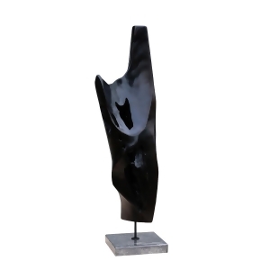 Moes Home Jeb Teak Sculpture Dark Brown - All