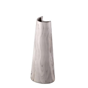 Moes Home Carrara Vase Crescent in Light Grey - All