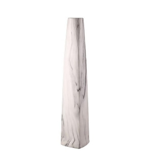 Moes Home Carrara Short Vase in Light Grey - All