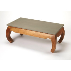 Butler Chandu Concrete Wood Cocktail Table - All