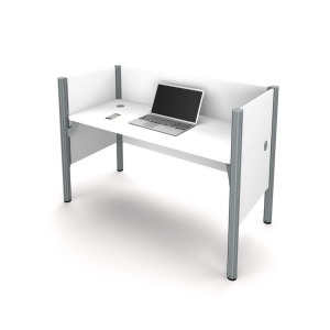 Bestar Pro-Biz Simple Workstation in White - All