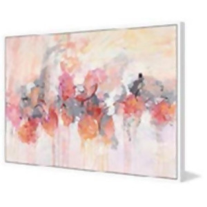 Petal Patch Ii Painting Print On Wrapped Canvas With Floater Frame - All