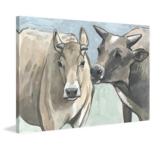 Vache Romance Painting Print On Wrapped Canvas - All